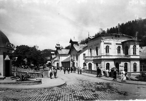 Krynica, Stare Łazienki, stare zdjęcie